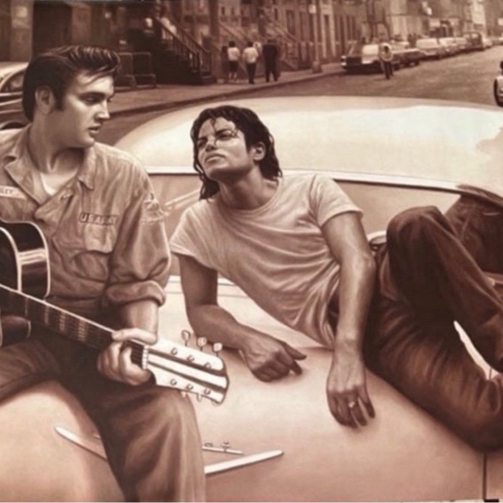 Vintage Style Music Legends Art Print Poster - Picture 2 of 3